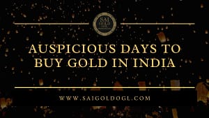 Family buying gold jewellery on an auspicious day in India