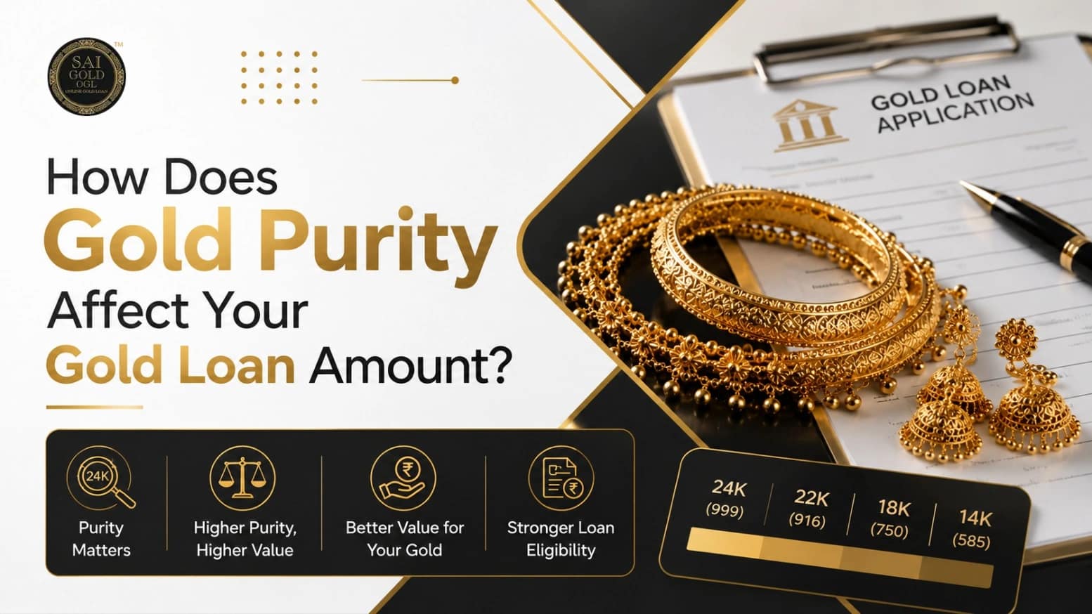 How Does Gold Purity Affect Your Gold Loan Amount?