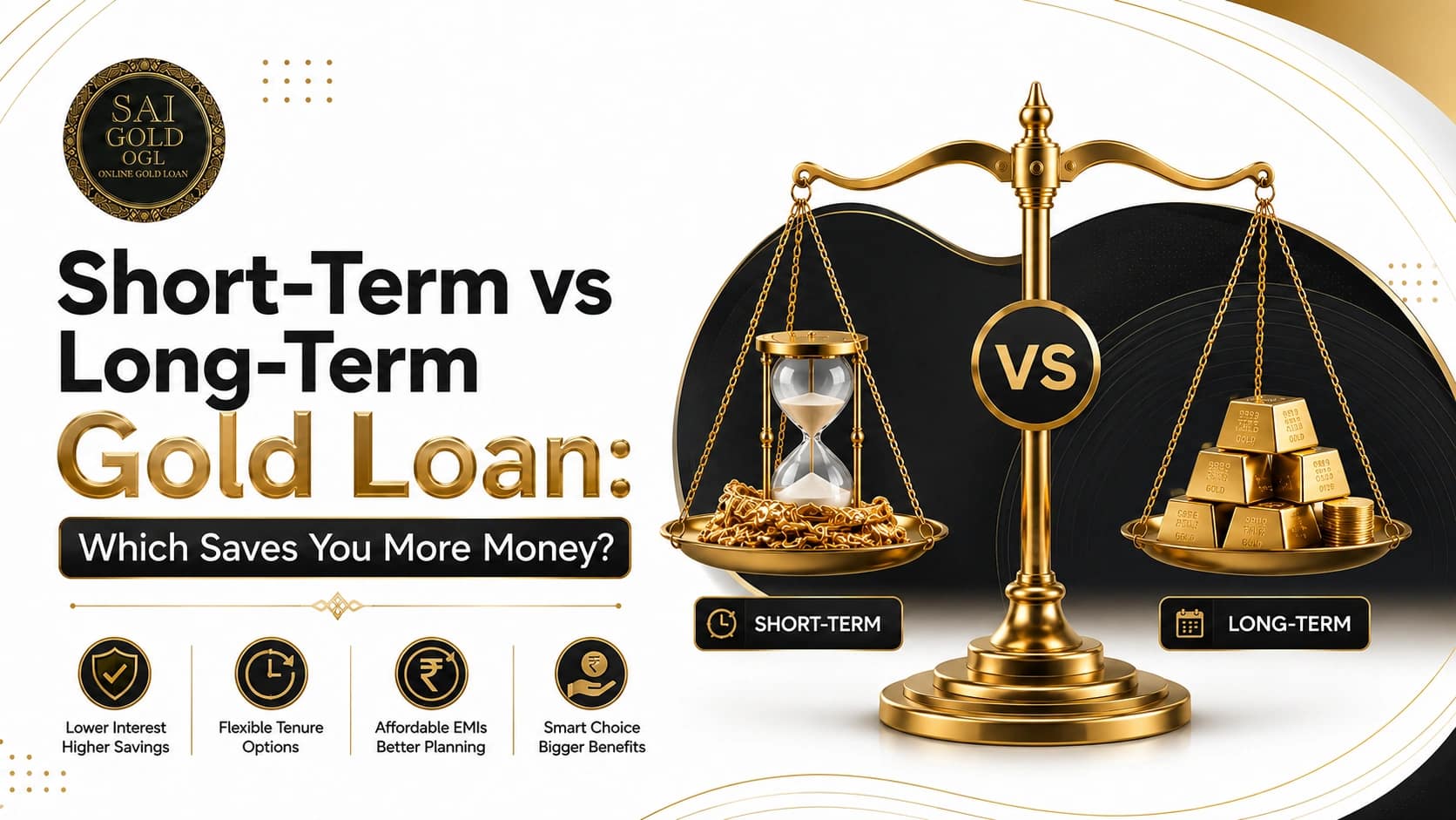 Short-Term vs Long-Term Gold Loan - Which Saves You More Money