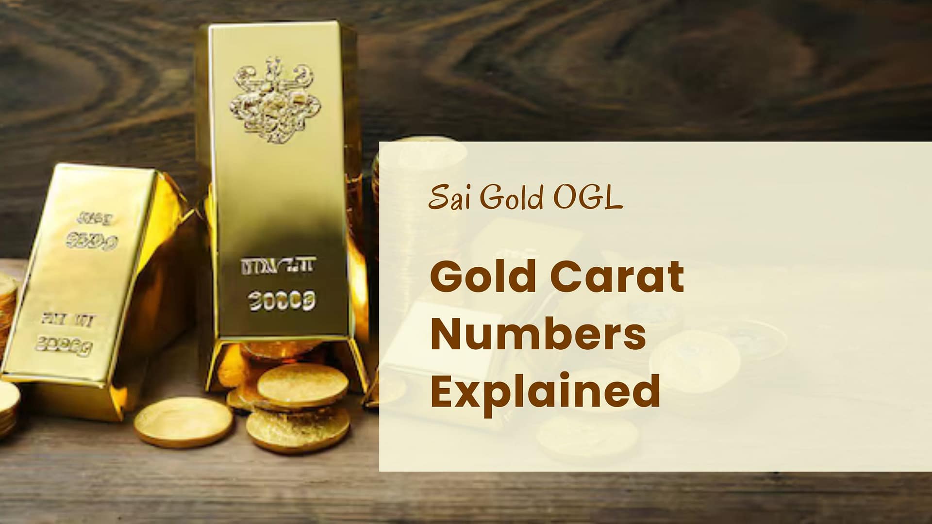 Gold Carat Number