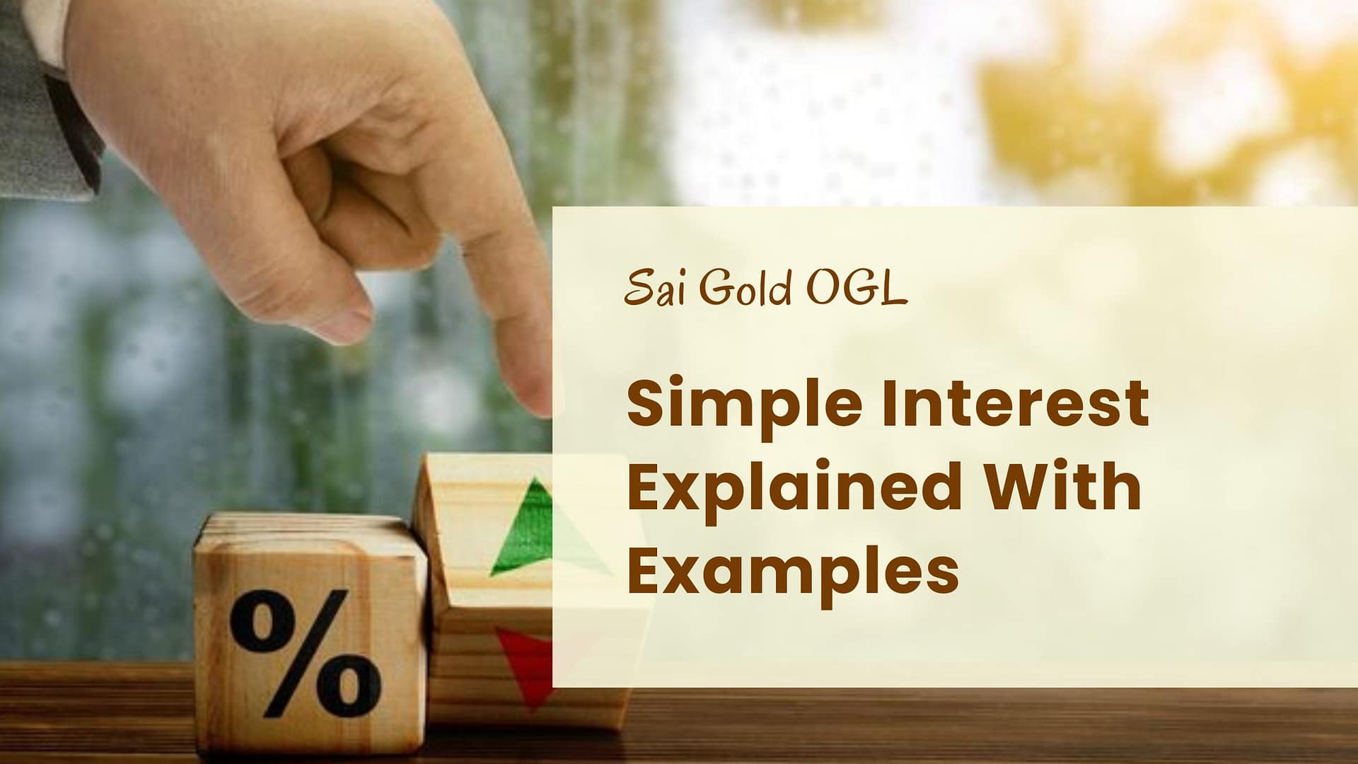 Simple Interest Meaning