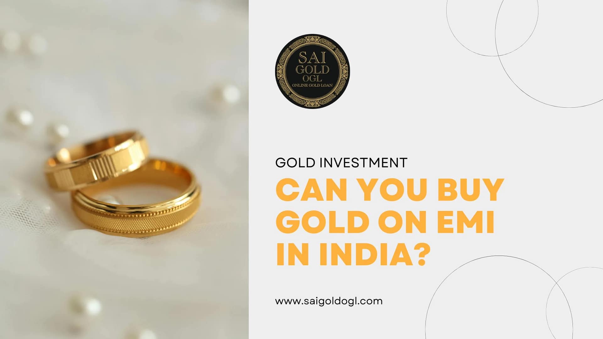 Buy Gold on EMI in India