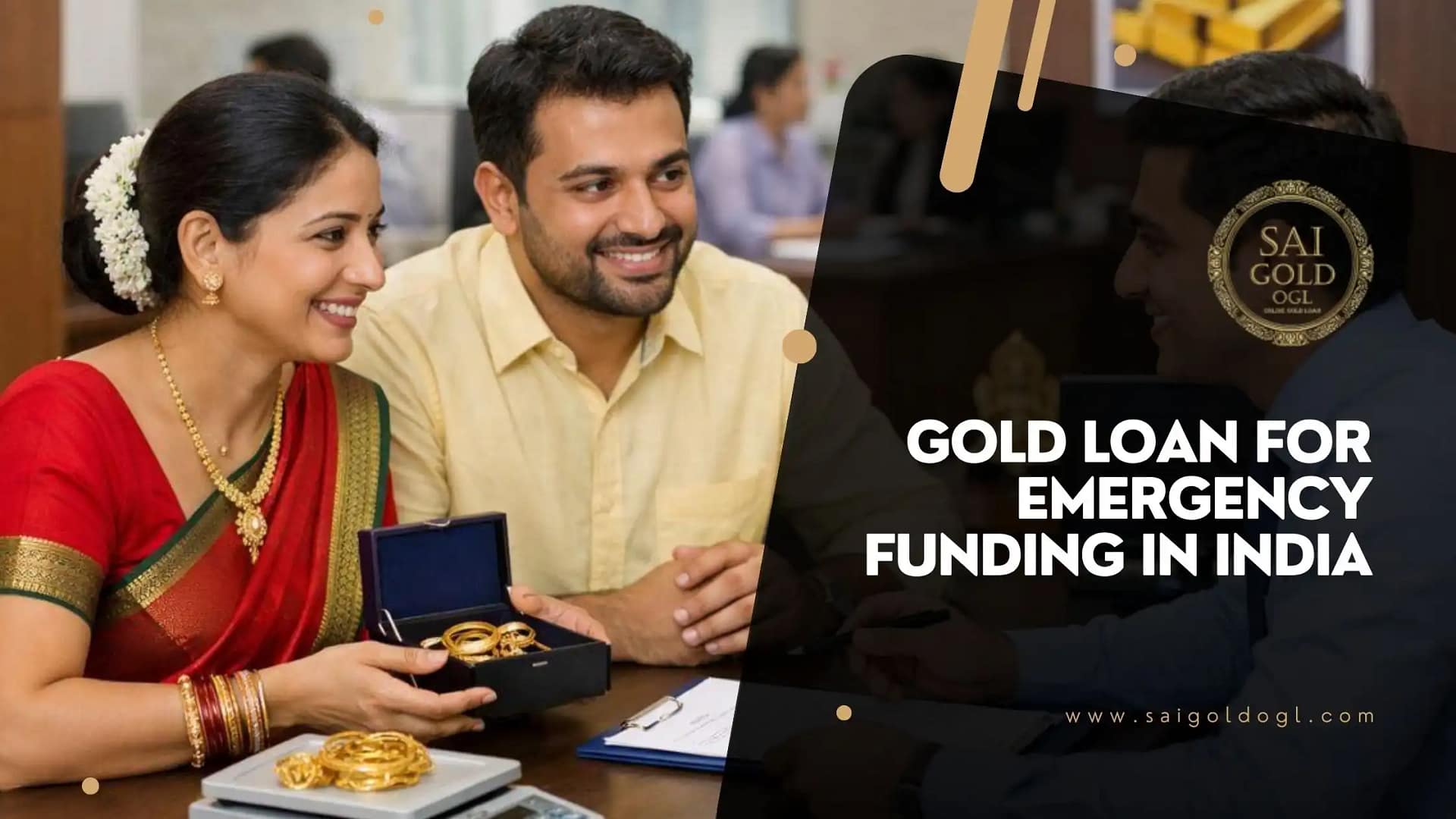 Gold loan for emergency funding in India