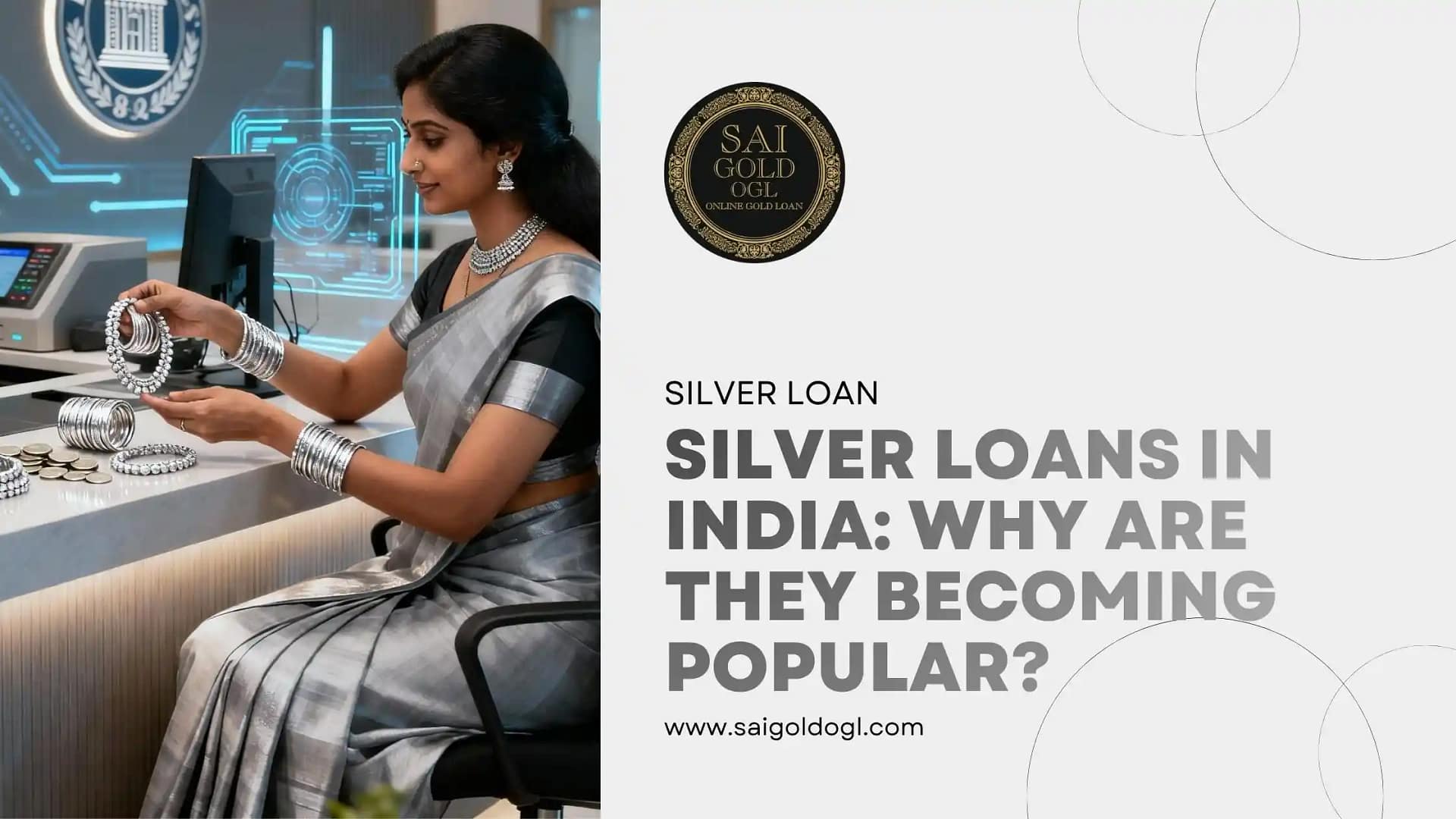 Silver loans in India using silver jewellery as collateral
