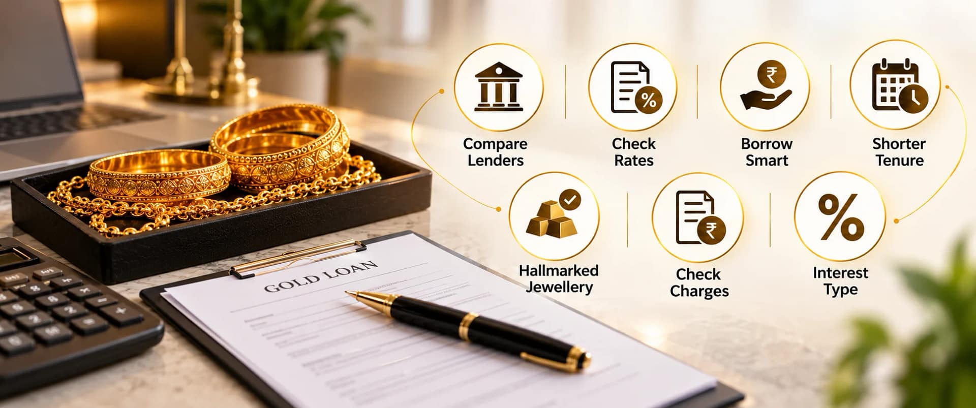 How to Get a Gold Loan at a Competitive Interest Rate in Bangalore