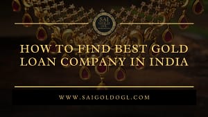 Best Gold Loan Company in India