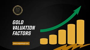 Gold valuation factors including purity, weight, hallmark, and market price for gold loans