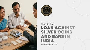 Loan against silver coins and bars in India
