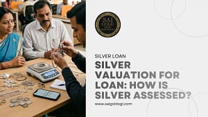 Silver valuation for loan based on purity weight and market value