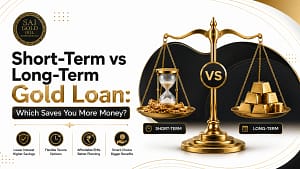 Short-Term vs Long-Term Gold Loan - Which Saves You More Money